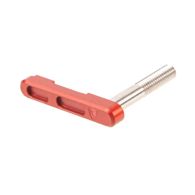 Fortis Manufacturing Magazine Catch Red Anodize