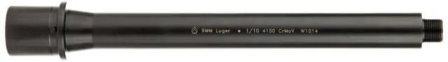 Ballistic Advantage Modern Series Barrel 9mm 8.3 inch Straight 1-10 Twist Black