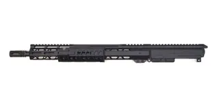 Bilson Arms BA-15FC 5.56 NATO 16in Forward Complete Upper Assembly Standard Mid Length 1-7 Twist 1/2x28 A2 Flash Hider Nitride Graphite Black
