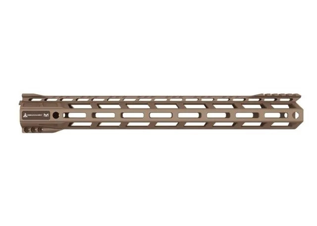 RISE Armament RA-905 Handguard M-LOK AR-15 15in 6061-T6 Billet Aluminum Cerakote FDE