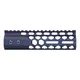 Guntec USA Air Lite Series Honeycomb M-LOK Free Floating Handguard w/ Monolithic Top Rail 7in Anodized Black