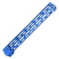 XTS AR-15 M-LOK Rail 15 in Blue