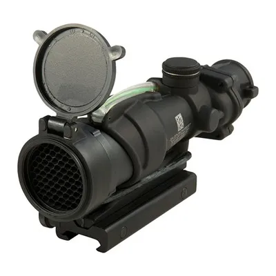 ACOG Army Rco M4 4x32mm Fixed Green Chevron W/Ta51 Mount BLK