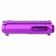 Guntec USA AR-15 9mm Dedicated Stripped Billet Upper Receiver Purple