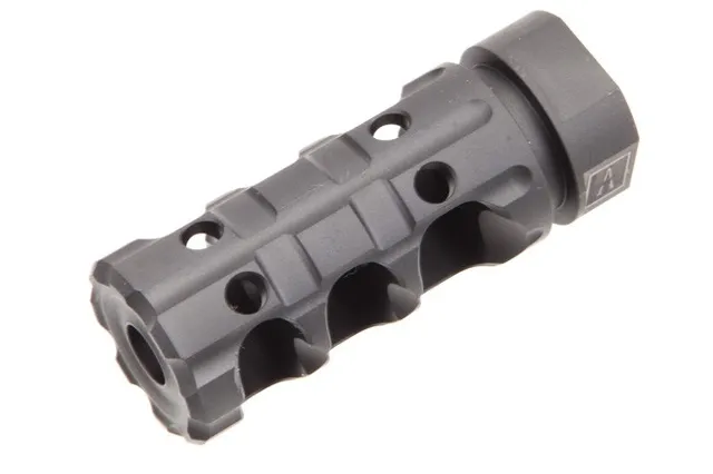Ascend Armory .223/5.56 Muzzle Brake MOD 1 – Titanium – Black