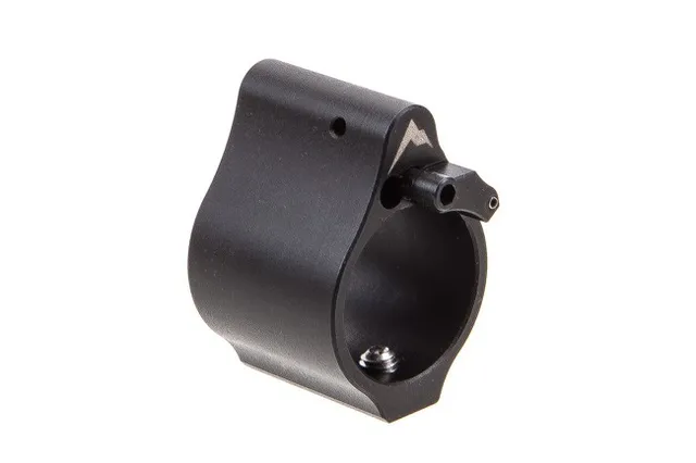 Rainier Arms Adjustable Gas Block Solid Bleed Off -.875 Black