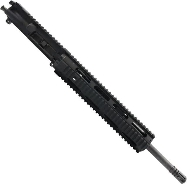 ABC RIFLE COMPANY AR-15 .223 Remington/5.56x45mm NATO 16in Barrel 12in Quad Rail Handguard Upper Receiver w/Charging Handle 1-8 Twist 1/2x28 A2 Style