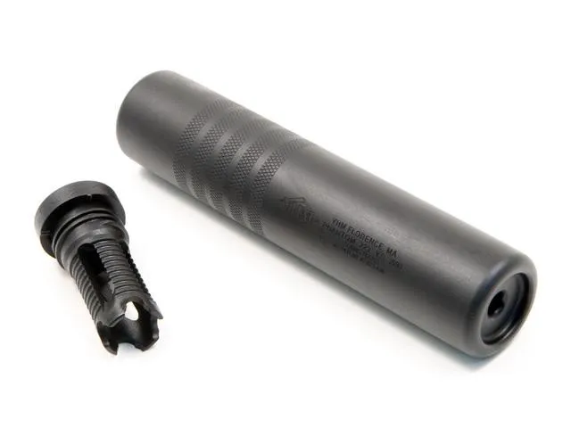 YHM - Sound Suppressor - Stainless Phantom 5.56MM - QD