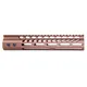 Guntec USA Ultra Lightweight Thin M-LOK System Free Floating Handguard w/Monolithic Top Rail 10in Bronze