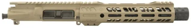 Grid Defense Complete Upper Receiver .300 Blackout 7.5in Pistol Length 4150 Light HBAR Barrel 1-8 Twist 9in Octagon M-LOK Hand Guard Dimpled Flash Can