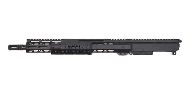 Bilson Arms BA-15FC 5.56 NATO 16in Forward Complete Upper Assembly Standard Mid Length 1-7 Twist 1/2x28 A2 Flash Hider Nitride Graphite Black