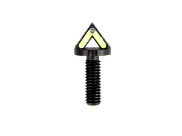 Blitzkrieg Components AR-15 Chevron Front Sight Post & Tool (Luminescent Green/Tritium Dot)