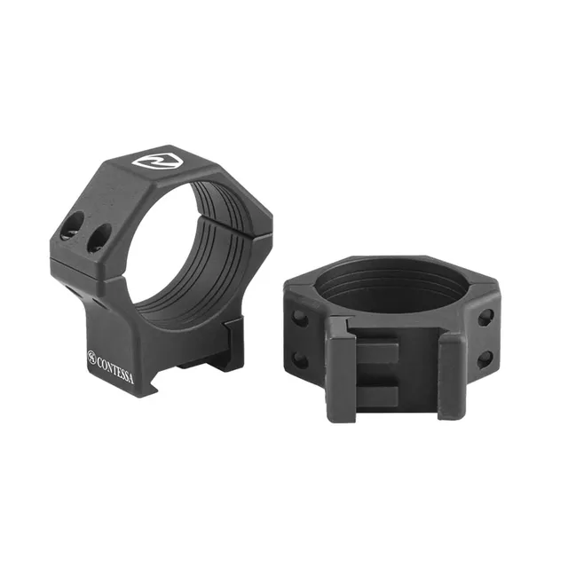 Riton Contessa Ring 30mm Tube 0.31" - Precision Picatinny Rail Scope Ring