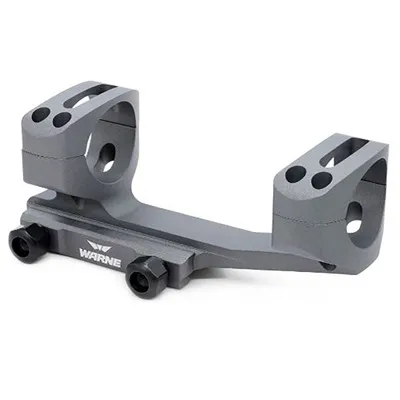 LR-Skel Extended Skeletonized Msr Mounts - 1" Ultra High (1.435") 0 MOA Mount, Tactical Gray