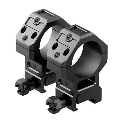 Hostile Engagement 45 Offset Reflex Sight Mount Rings - 30mm High 1.6" Aluminum Picatinny Offset Rings