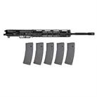AR-15 Complete Upper M-LOK 5.56 W/ 5-Pk 30-Rd PMAG