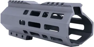 ABC RIFLE COMPANY Custom Hybrid Top Cut D-Front AR-10/DPMS LR-308 M-LOK Handguard 7in Sniper Grey
