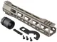 RISE Armament RA-905 Handguard M-LOK AR-15 10in 6061-T6 Billet Aluminum Cerakote Foliage Green