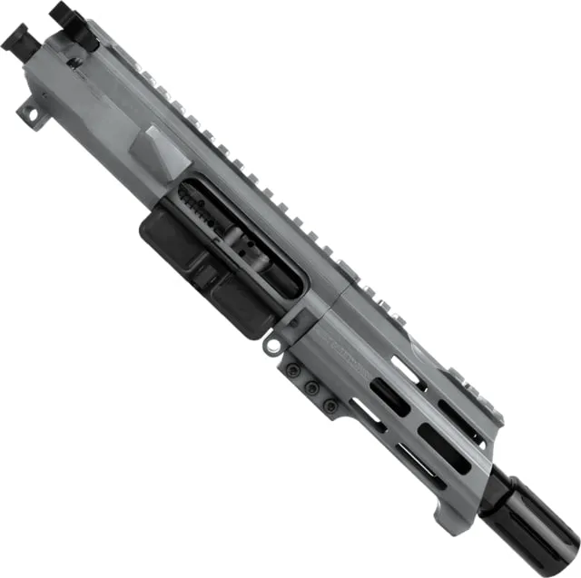 ABC RIFLE COMPANY AR-15 7.62x39mm 5in Barrel Custom 5in Top Cut Custom M-LOK Handguard Complete Micro Pistol Upper Receiver w/BCG And Charging Handle