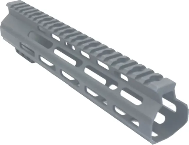ABC RIFLE COMPANY Custom Ultra Slim AR-15 M-LOK Handguard 10in Cerakote Sniper Grey