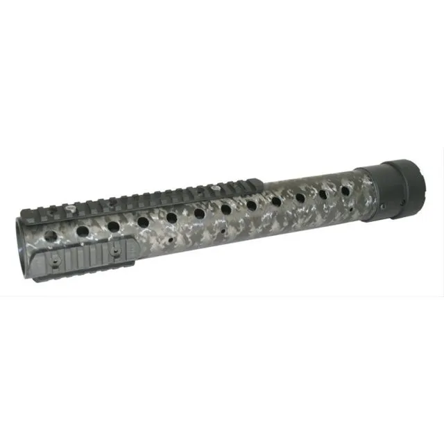 Precision Reflex Gen 3 AR-15/M16 Free Float Carbon Fiber Extended Forearm 15 in Natural