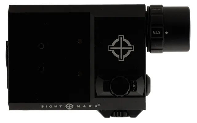 Sightmark LoPro 300/150/5 lm LED Combo Flashlight and Laser Sight, Black