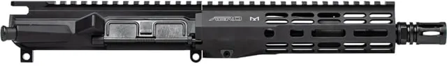 Aero Precision M4E1-E AR15 5.56mm 8in M-LOK Upper Receiver Heavy Pistol Length 1-7 Twist 1/2x28 A2 Flash Hider 7.3in EM Handguard Anodized Black