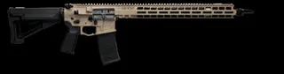 Radian Weapons Model 1 Complete Upper Receiver .223 Wylde 17.5 in Barrel Custom Intermediate 1-8 Twist 1/2x28 Thread M-LOK Deadair Flash Hider FDE