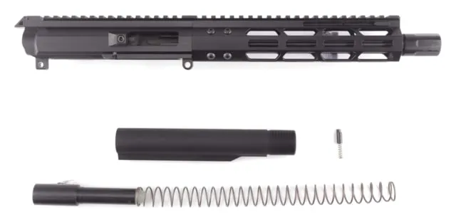 FM Products MIKE-45 .45 ACP Complete Upper Receiver Kit 10 inch Barrel Front Charge Black