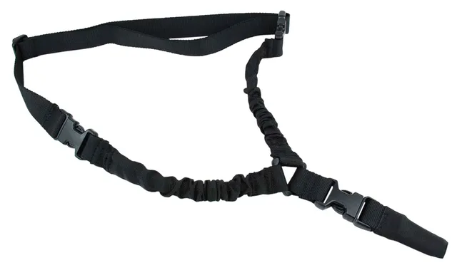 Tacfire 1-Point Bungee Sling, Black