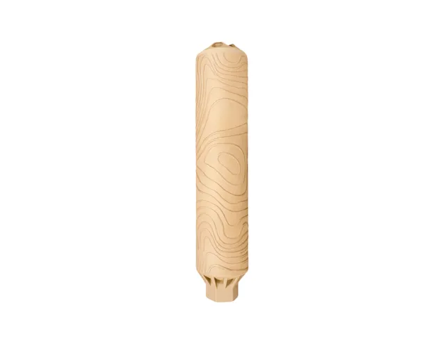 Whisperstrike Carbine 9mm DT Titanium Suppressor, FDE