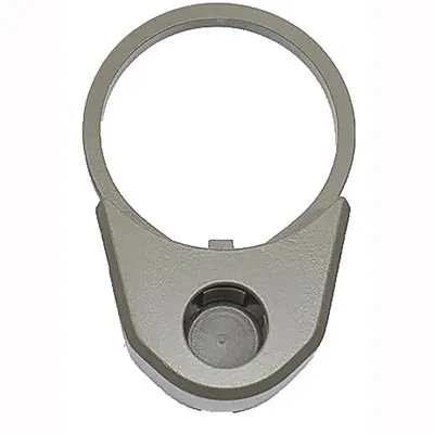 Steel End Plate W/ 3-QD Sling Swivel Sockets FDE Cerakote