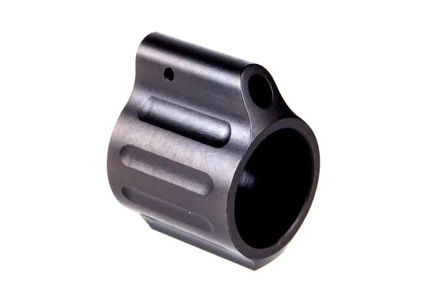 V Seven TITANIUM .750 GAS BLOCK SET SCREW IONBOND BLK