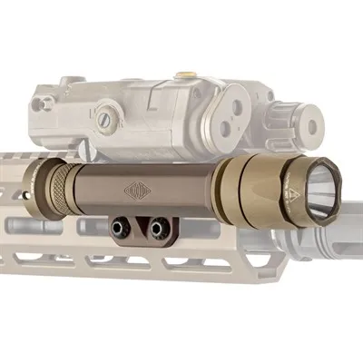 Flashlight Torch 6v/Cr123 M-LOK Light Body Left Side Tobacco