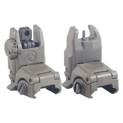 MBUS Sight Set Flip-Up Polymer For AR-15 ODG
