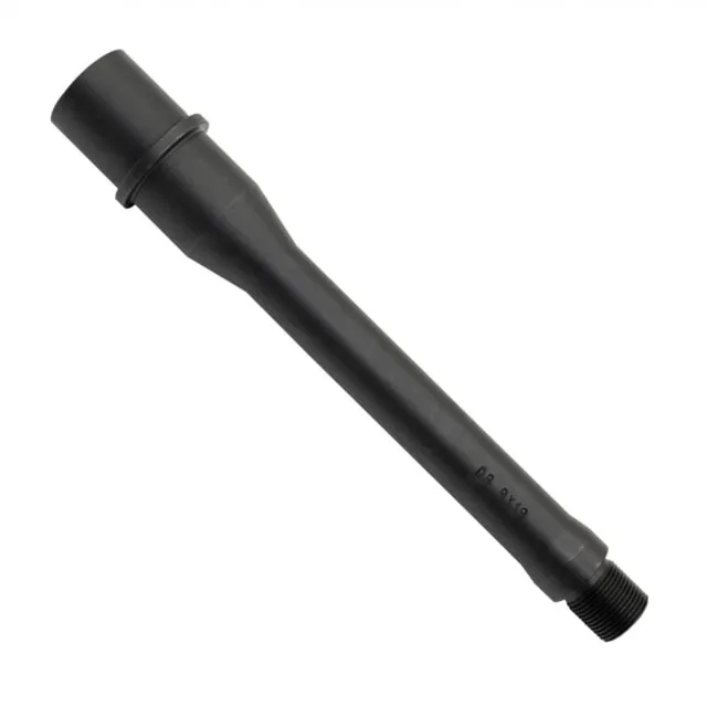 Tiger Rock Threaded Barrel AR 9mm 7.5in 1-10 Twist 1/2x36 Thread Pitch Black Nitride Finish Black Small