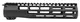 Grey Ghost Precision M-LOK Handguard AR-15 9.25 inch Aluminum 0.6 lb Type III Class 2 Hard Coat Anodized Finish True Black