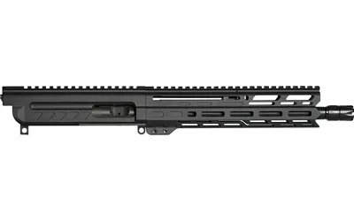 CMMG Dissent 10.50" Upper 9mm with 1:10 Twist Rate and M-LOK Rail - Pistol-Length with Charging Handle - Armor Black