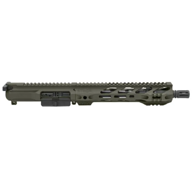 STNGR AR-15 5.56 NATO 11.5in M-LOK Complete Upper w/10in RPTR Handguard BCG & CH OD Green Cerakote