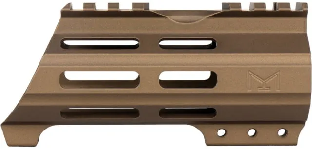 ABC RIFLE COMPANY American Built Custom Hybrid AR-15 M-LOK Handguard w/Finger Stop 5in Burnt Bronze