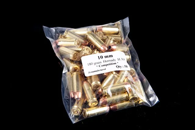 Rainier Munitions 10mm 180gr Comp 50 Rd Bag