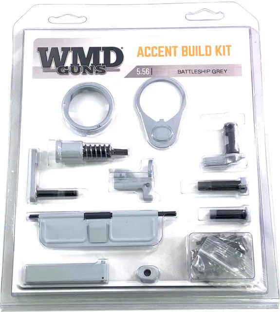 WMD Guns Accent Build Kit 5.56 Battle Grey 1-ACCKIT-Battle Grey