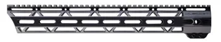 JL Billet Angle Cut AR-10 M-LOK Handguard High Profile .308 15 inch Black