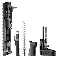 Maxim Defense Industries MDX 505 PDX SCW PDW Brace Upper Kit 5.56 NATO 14in Hate Brake 1/2-28 Thread 5.5in Barrel Type III Hardcoat Anodized Black
