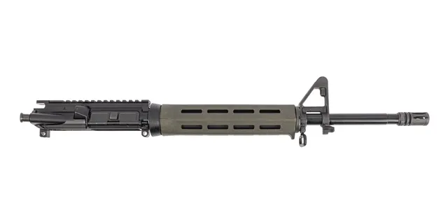 PSA 16" Midlength 5.56 NATO 1:7 Nitride B5 MLOK Upper, No BCG & CH, OD Green