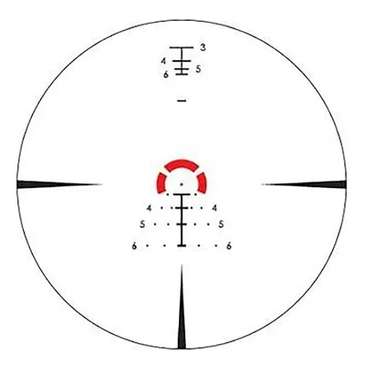 Strike Eagle 1-8x24mm FFP Illum. EBR-8 MOA Black W/Mount