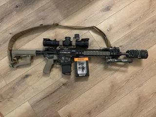 LMT MRP-L 16-inch Proof PXT Marksman Rifle on a Radian A-DAC Lower