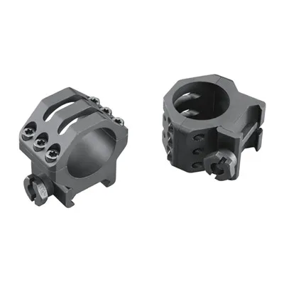 Six-Hole Picatinny Rings - 30mm Six-Hole Picatinny Rings, Low