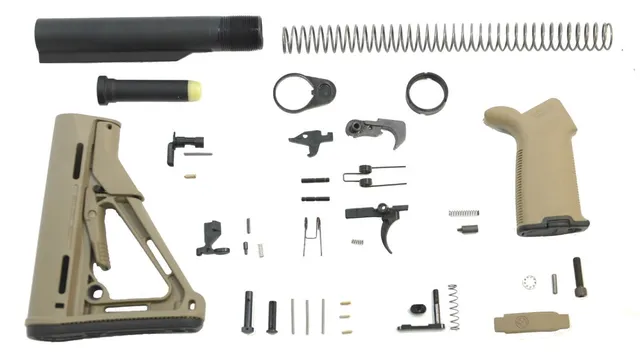 PSA MOE+ CTR Lower Build Kit - Flat Dark Earth- 77932813