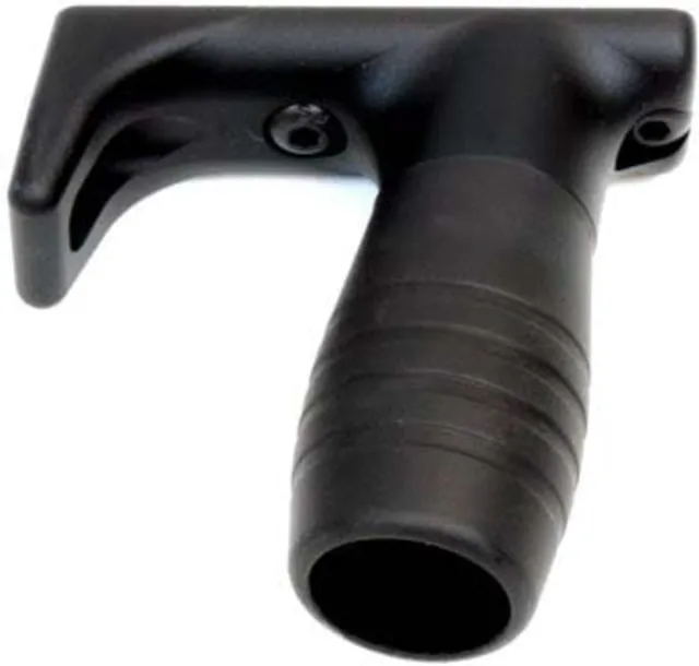 A3 Industries Modular Vertical Foregrips 100 Degree M-LOK w/ Handstop 2.00In Grooved Aluminum Grip Polymer Base Black